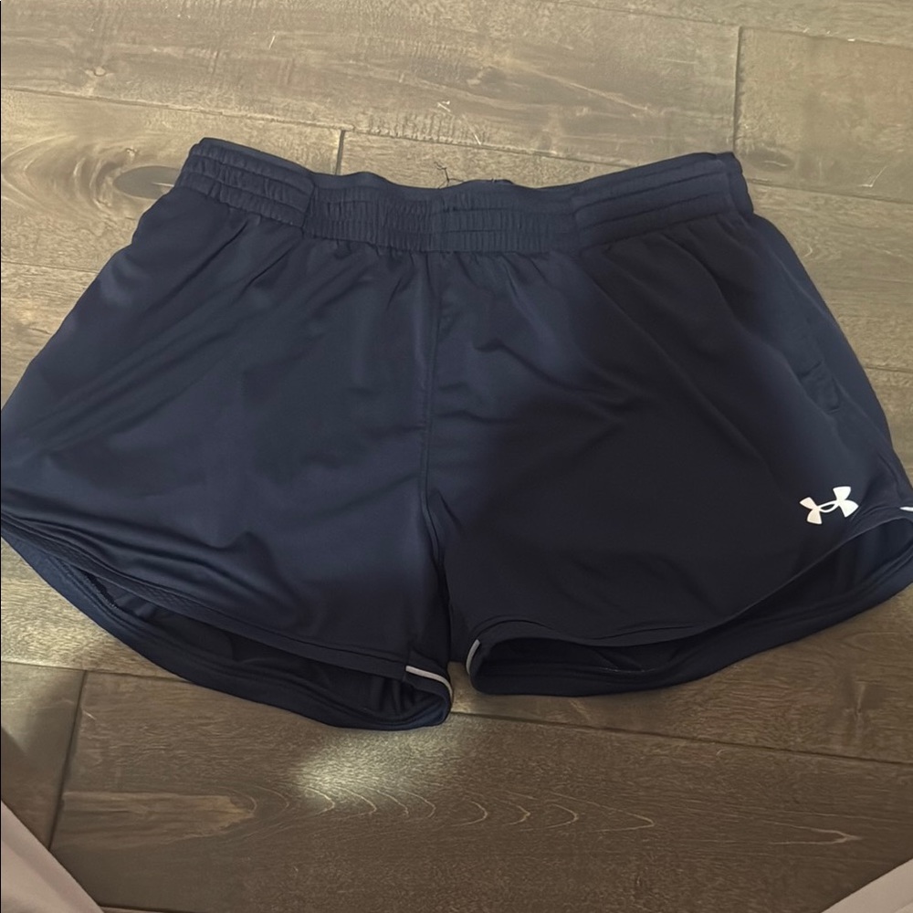 Under Armour Blue Athletic Shorts Lightweight Performance